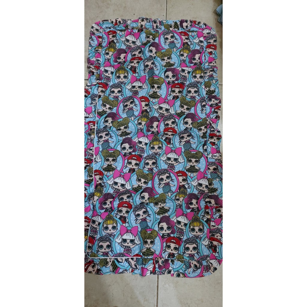 Bantal cinta besar murah ukuran 90x45 karakter