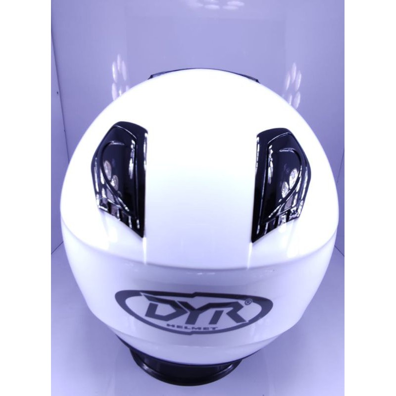 helm DYR / model, KYT KYOTO, white solid/ helm setandar