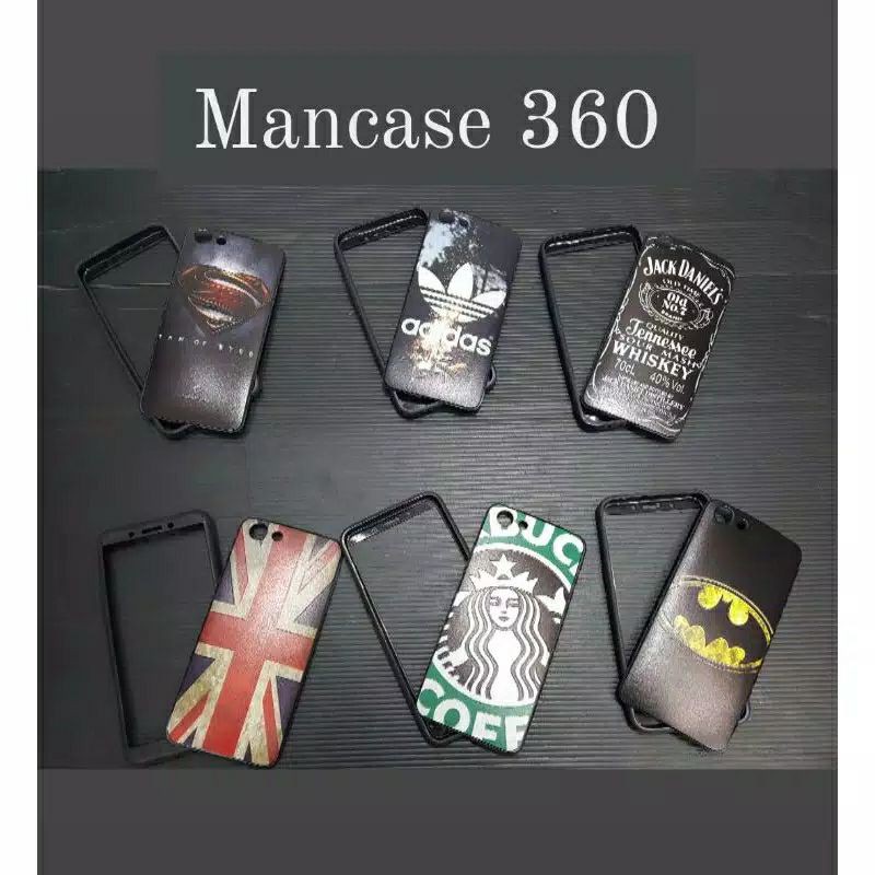 Softcase Mancase 360 marvel Redmi5 Redmi5plus Vivo V9 V7plus