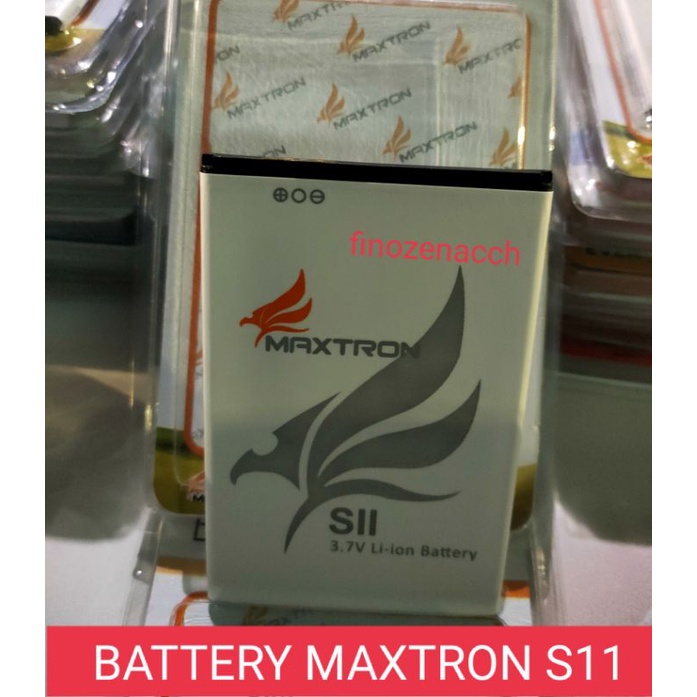 Baterai Maxtron S11 Battry Batry Batre Maxtron S11 S 11 Original