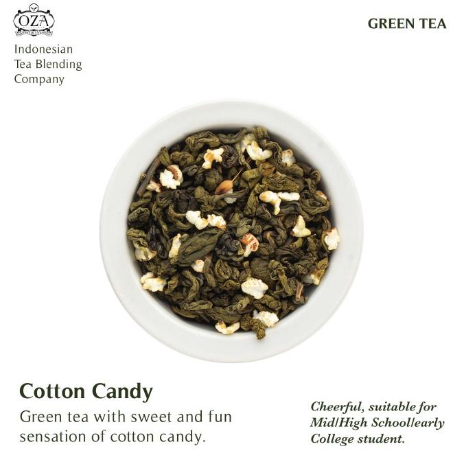 

[COD] OZA Tea - Cotton Candy | Green Tea | 40 gram (20 cups) [COD]