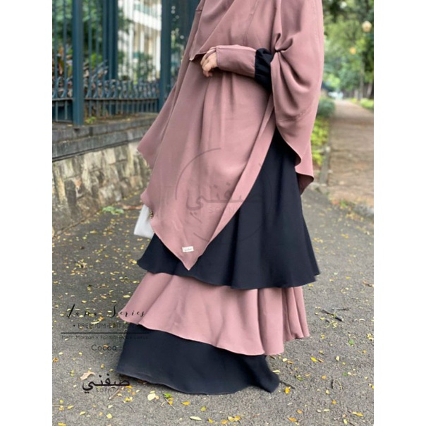 HAWA Series Set Gamis Syari by Sofni Marzan Lexus