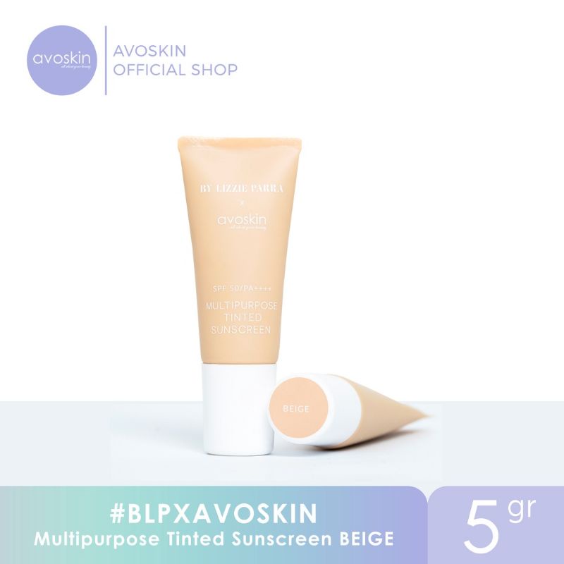 BLP X Avoskin Multipurpose Tinted Sunscreen 5gr - Light/ Beige/ Medium-2