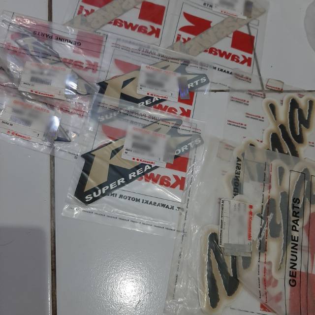 Stiker ninja rr old 2009