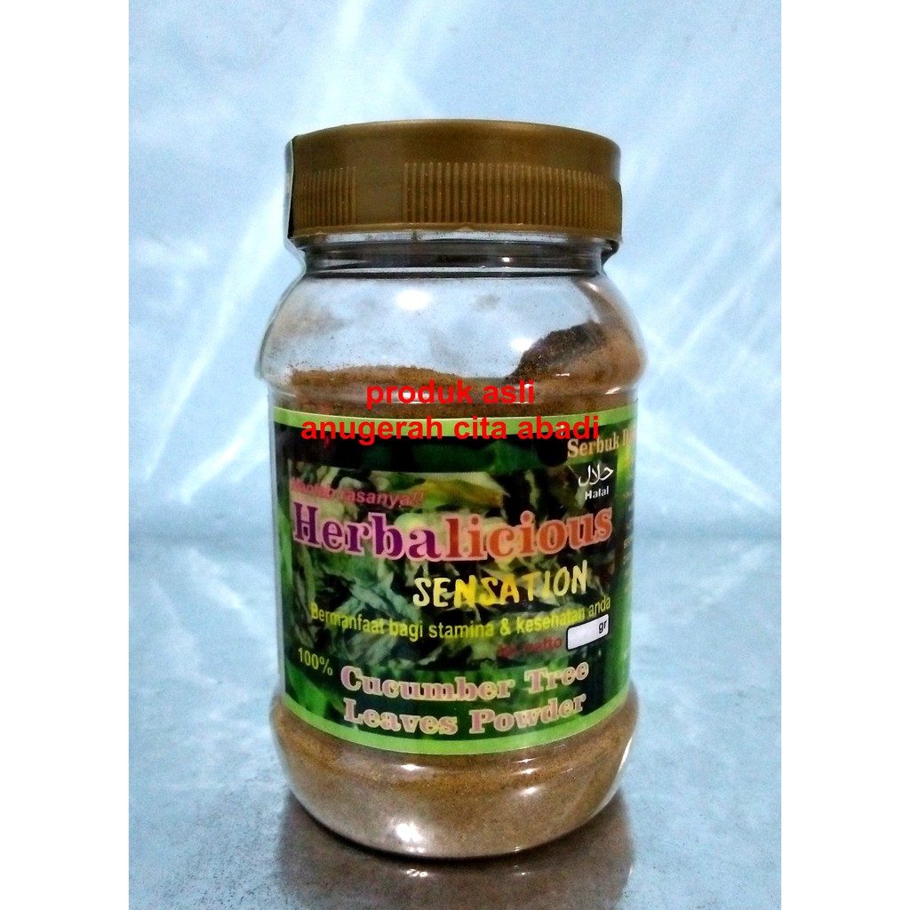 

Daun Belimbing Wuluh Bubuk Herbalicious Sensation Pure Cucumber Tree Leaf Powder 100g / 250g Toples