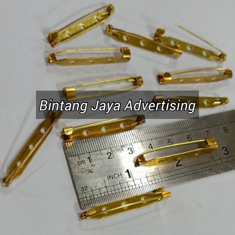 

Peniti 4cm Peniti Besi Gold 4cm Peniti Papan Nama Dada Name Tag Peniti Pin Peniti Gold 1 Gross isi 144cs