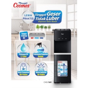 Cosmos CWD 7601 Dispenser Galon Bawah 3 Keran / CWD7601