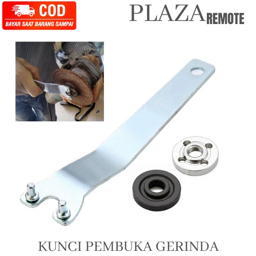 Kunci Gerinda Tangan 4 inch Mesin Grinda Pembuka batu mata grinder 4inch warna hitam 4 inch