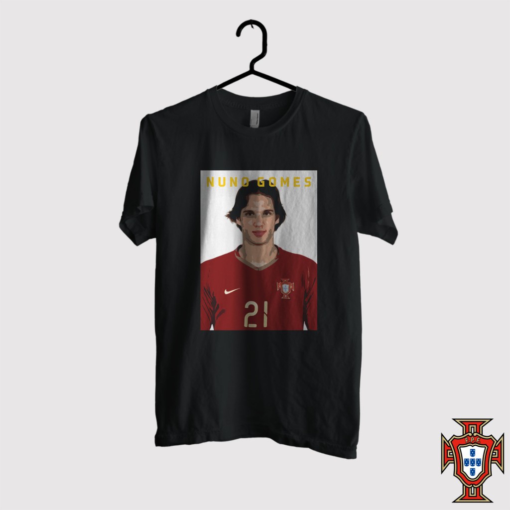 KAOS BOLA PORTUGAL - NUNO GOMES (TSHIRT KUALITAS PREMIUM)