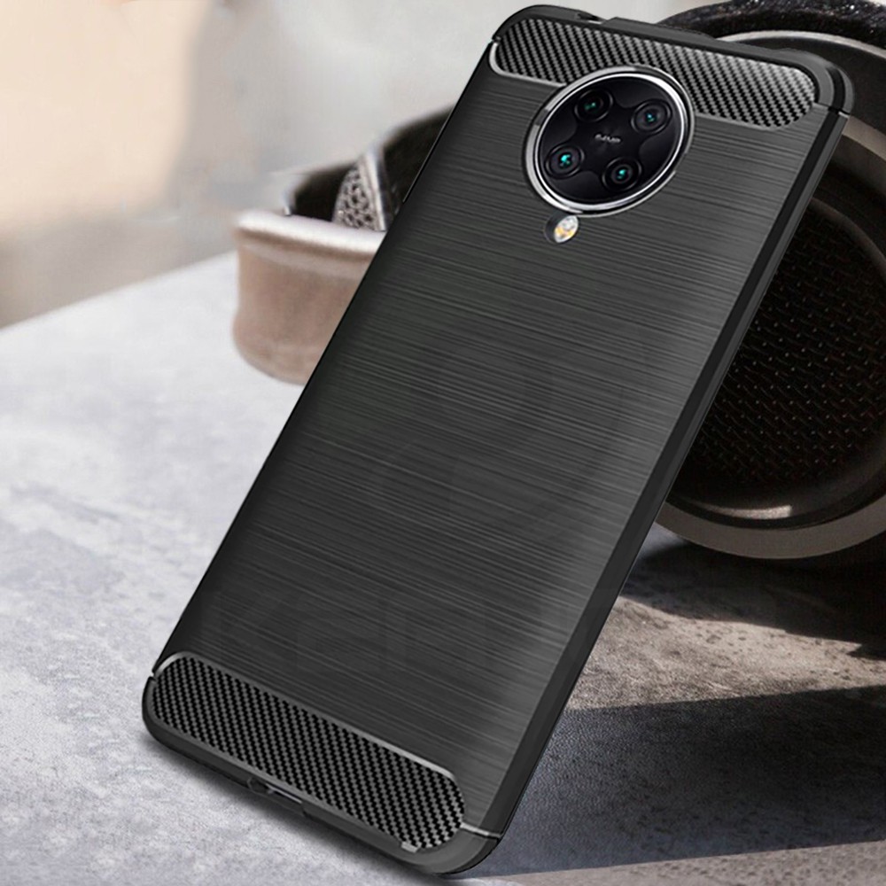 Xiaomi Poco F2 Pro Casing Armor Serat Karbon Silikon Tpu Untuk Hp Xiaomi Pocophone F2 Pro F 2 Pocof2pro Soft Case Shopee Indonesia