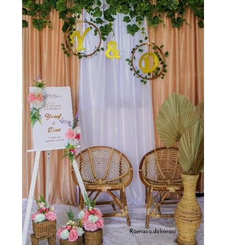 Top Produk.. Dekorasi lamaran backdrop VARIASI/Dekorasi lamaran/akadnikah