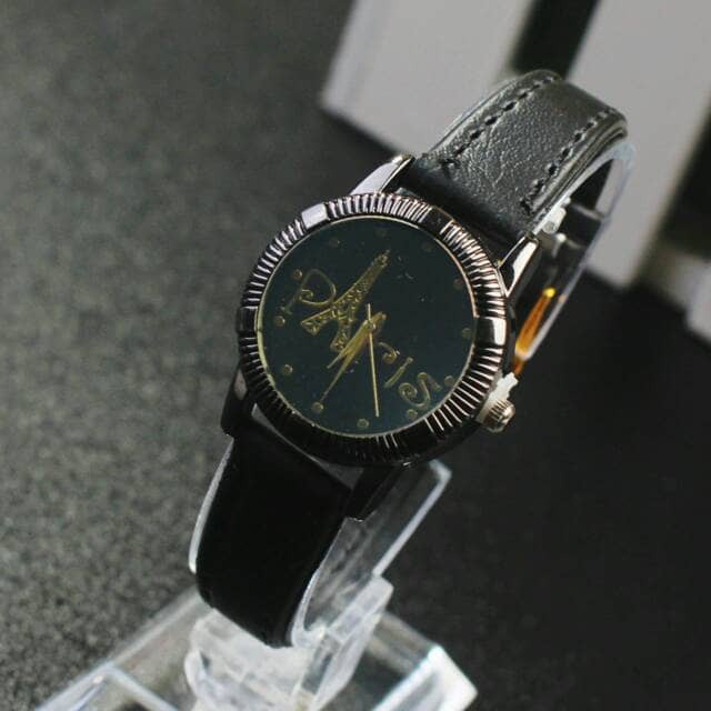 jam tangan alba paris wanita / jtr 1029 hitam full