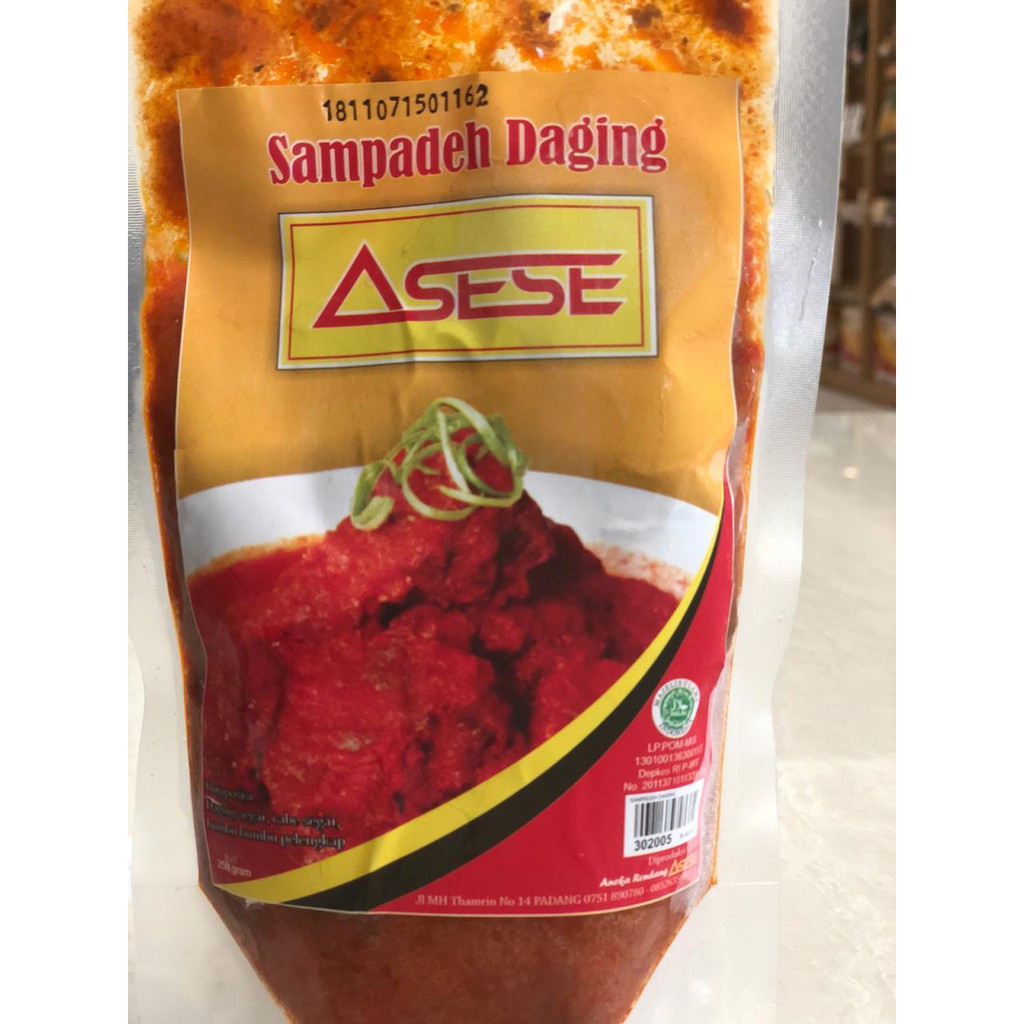 

Sampadeh Daging 250gr - Asese