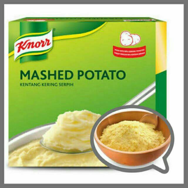 

500gr KNORR MASHED POTATO tepung kentang serpihan kentang