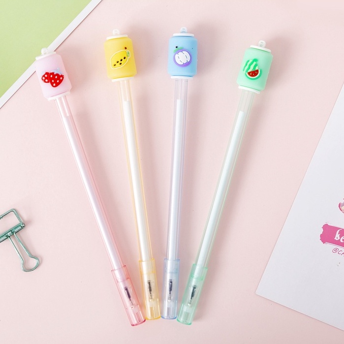 

PULPEN GEL PEN KARAKTER CARTOON BOBA CUP
