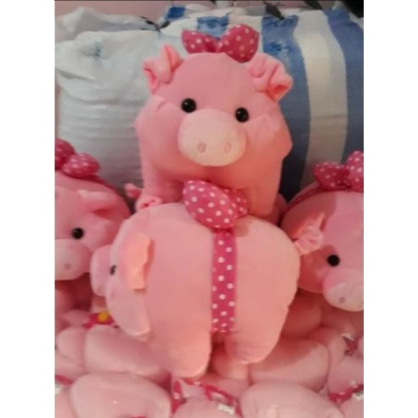 BONEKA PIGLET babi pig pink