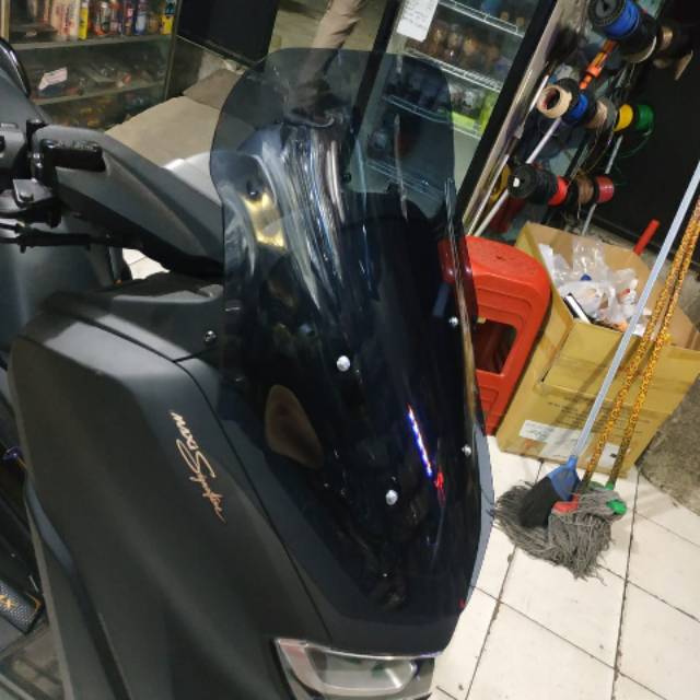 Visor windshield kaca depan yamaha Nmax 2020 2021 2022 model tinggi 52 cm