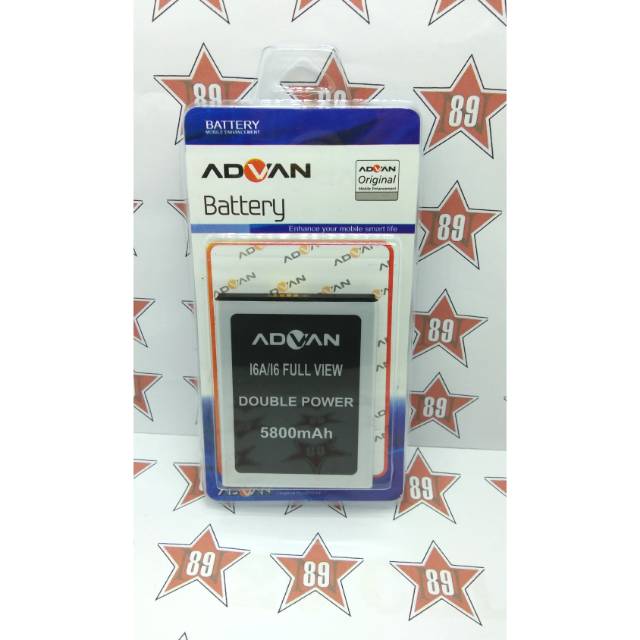 Battery batre Advan i6A - i6 full view