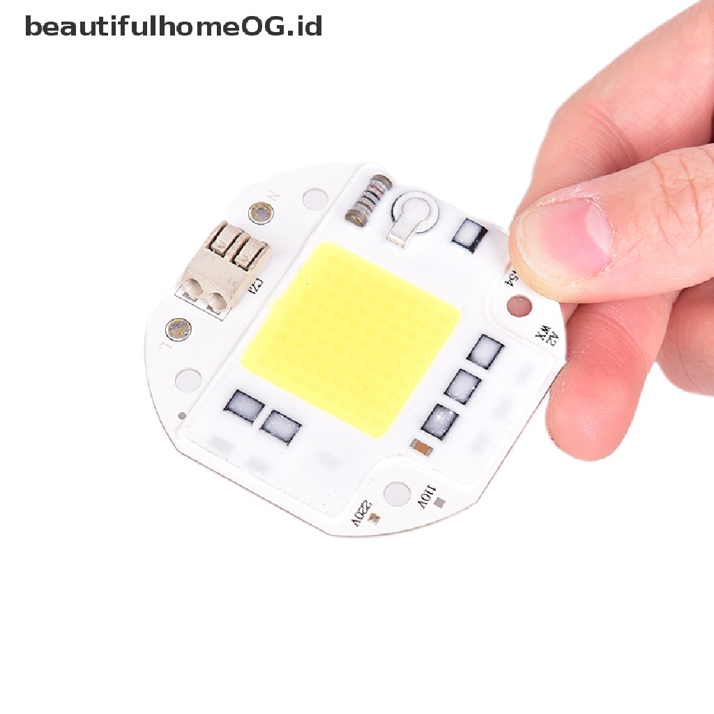 Chip Lampu Sorot LED COB 50W 220V 100W 70W Bahan Aluminum