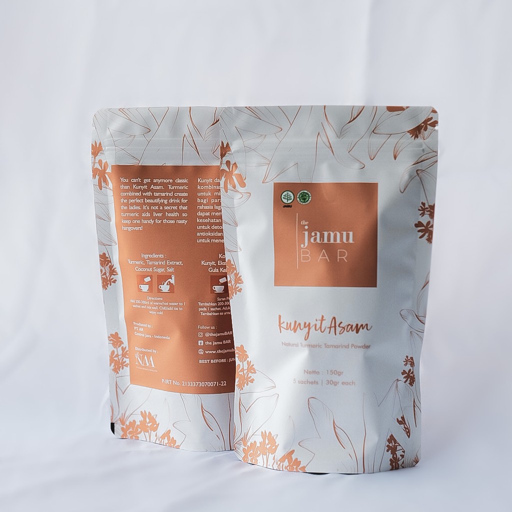 

the jamu BAR - Kunyit Asam (Natural Turmeric Tamarind Powder)