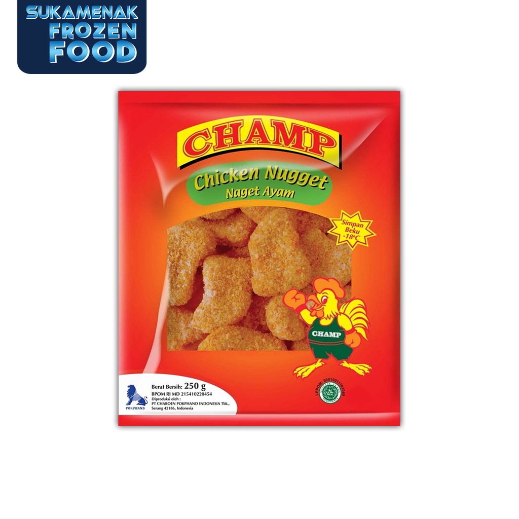 

CHAMP Chicken Nugget 250gr