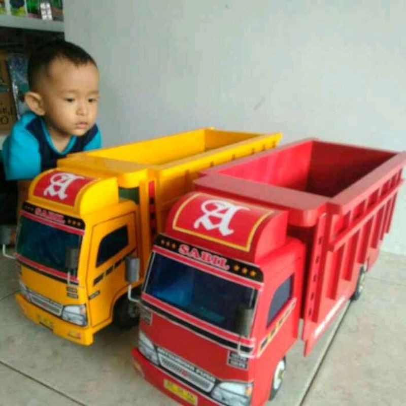 PROMO..TRUK OLENG CENTER COLT DISEL UKURAN BESAR ,BAHAN KAYU BERKUALITAS