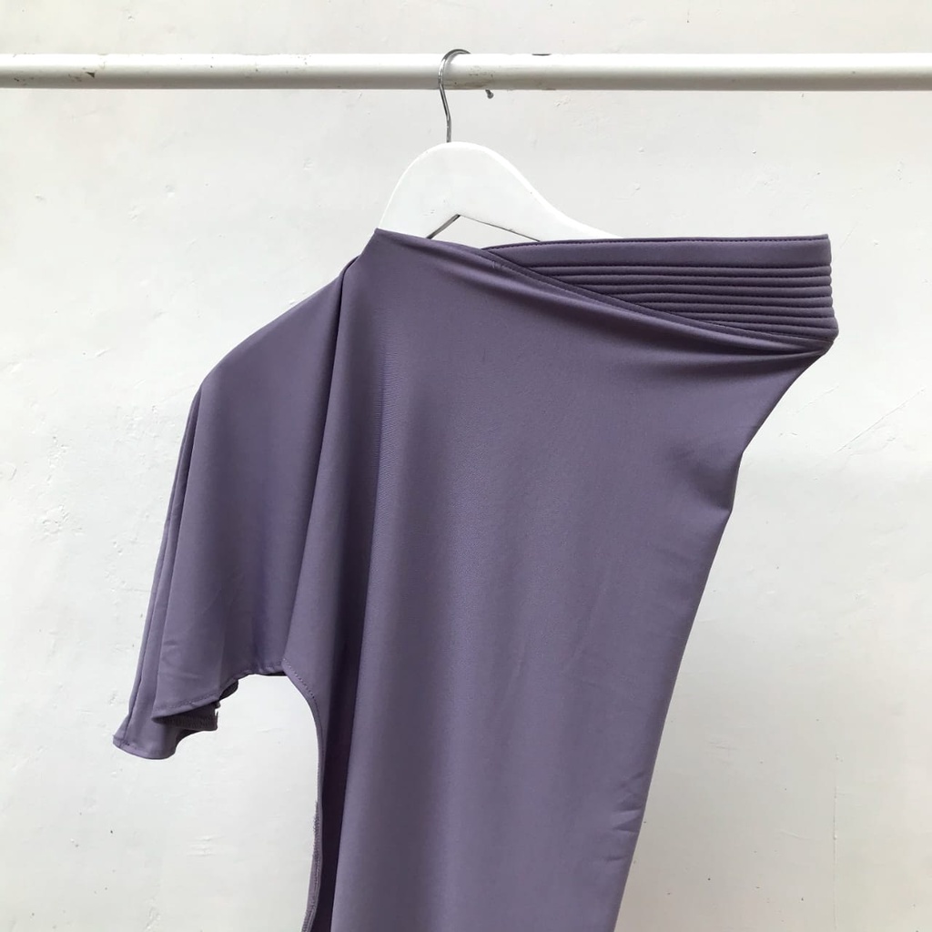 Khimar Jersey Premium / Khimar Pinguin / Khimar Jersey / Jilbab Kerudung Intant-Penguin Taro