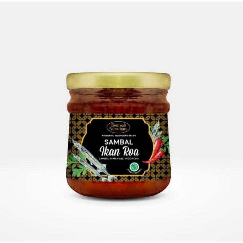 

REMPAH NUSANTARA SAMBAL IKAN ROA ASAP 120 GRAM"REMPAH NUSANTARA SAMBAL IKAN ROA ASAP 120 GRAM