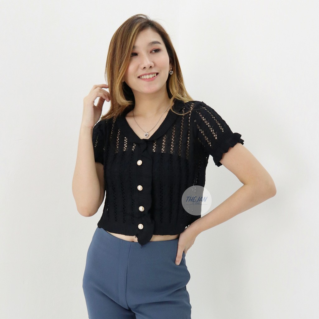 Miscaly knit top -Thejanclothes