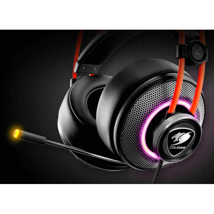 Cougar Gaming Headset Immersa Pro - 7.1 Surround &amp; Lighting Effect