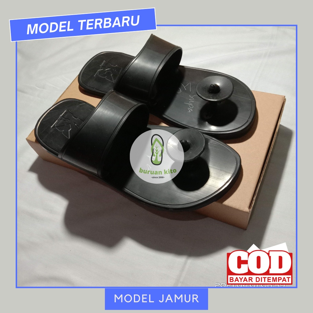 Sandal Jepit / sandal terlaris/ sandal Terompah zaman dahulu (bahan KARET BAN BEKAS)