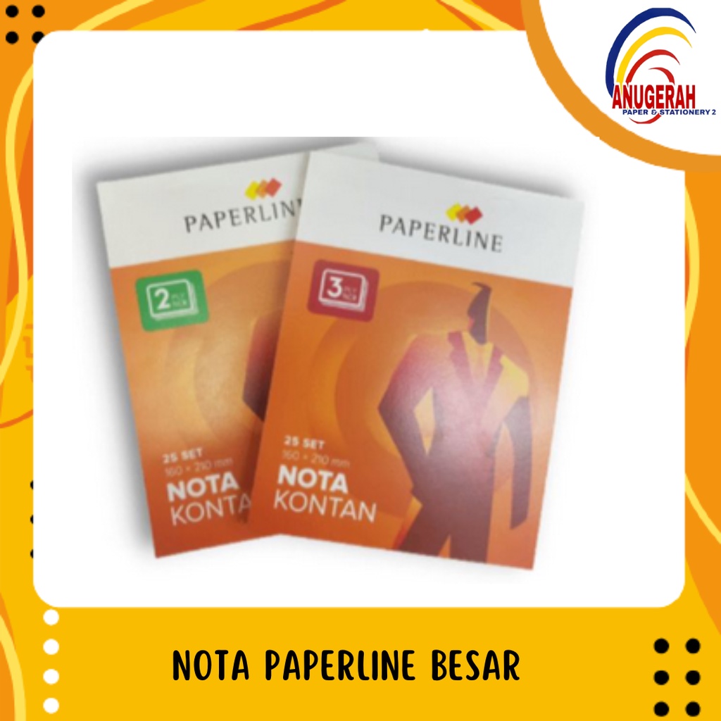 

NOTA PAPERLINE BESAR 2 PLY (PCS)