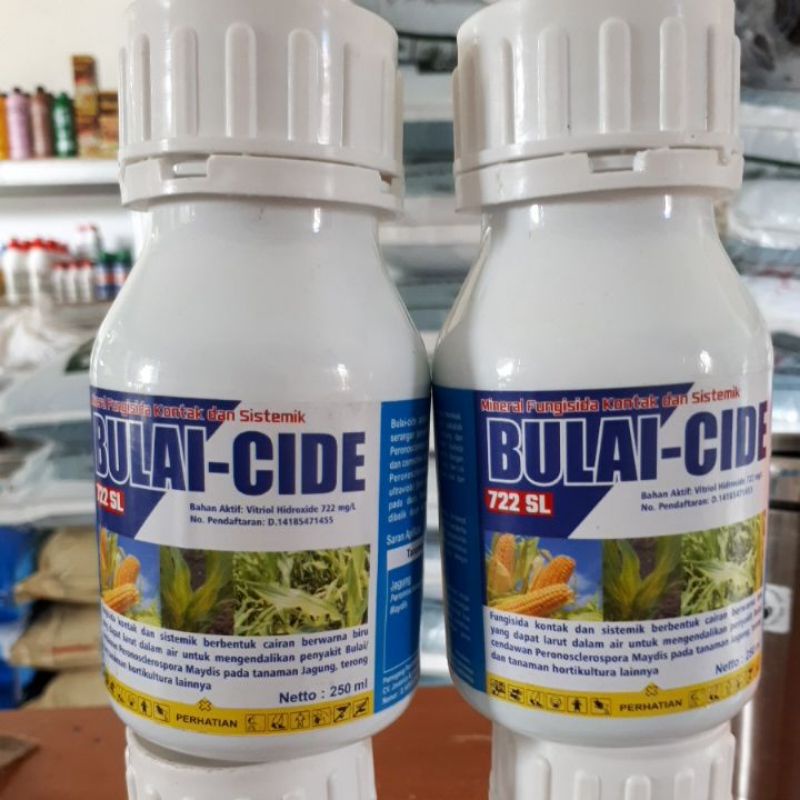 Obat Bulai pada tanaman jagung,cabe,terong BULAI CIDE 722SL 250ML