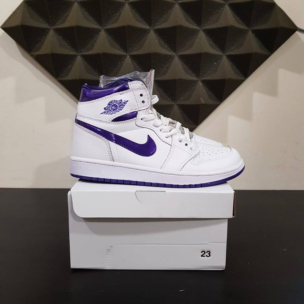 Nike Air Jordan 1 High Court Purple BNIB original PK up size 46