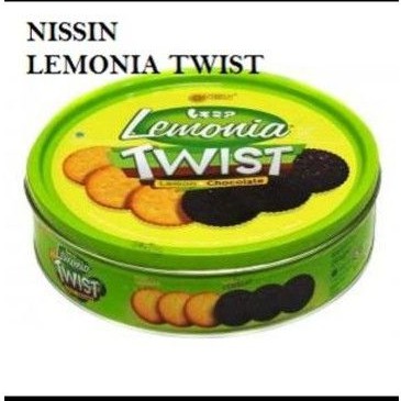 Nissin Lemonia Twist lemon&amp;chocolate klg 360gr