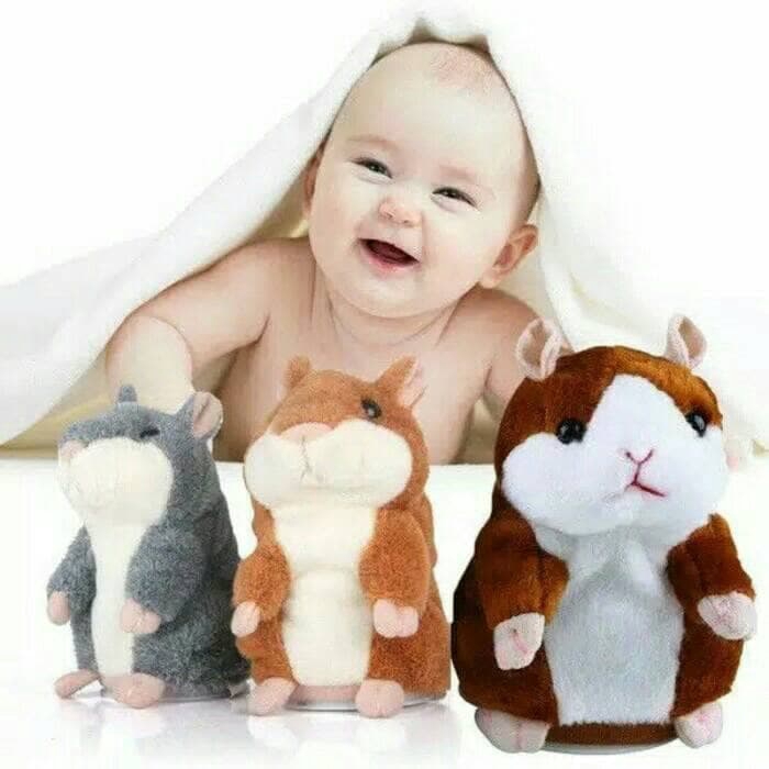 Talking Hamster - Boneka Hamster Bisa Bicara - Mainan Anak Hits