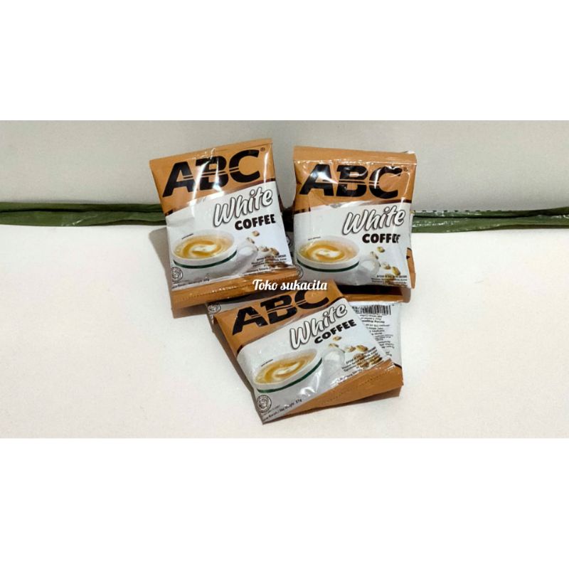 

ABC white coffee (isi 12 sachet)