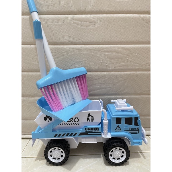 Mainan Anak-Mainan Mobil Truk Bak Sampah Jumbo dan Perlengkapan Kebersihan AK 18