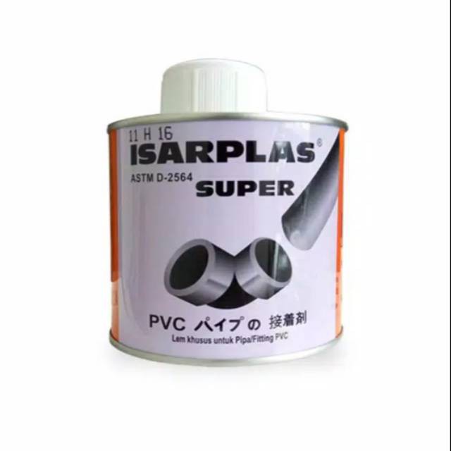 

Isarplas Kuas / Lem Pipa PVC / Lem Pralon Kaleng