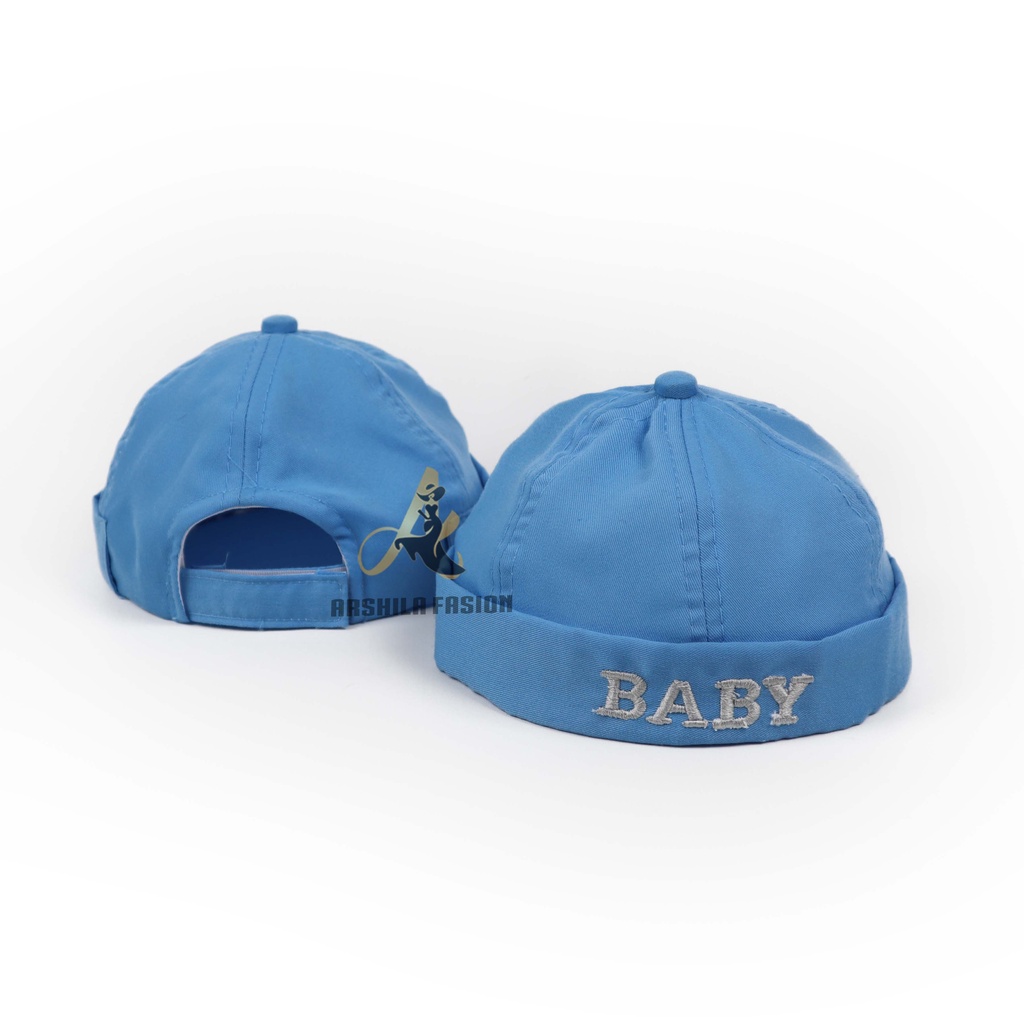 Topi Miki Bayi Bordir Baby / Topi Buntung Bayi Usia 0-3 Tahun