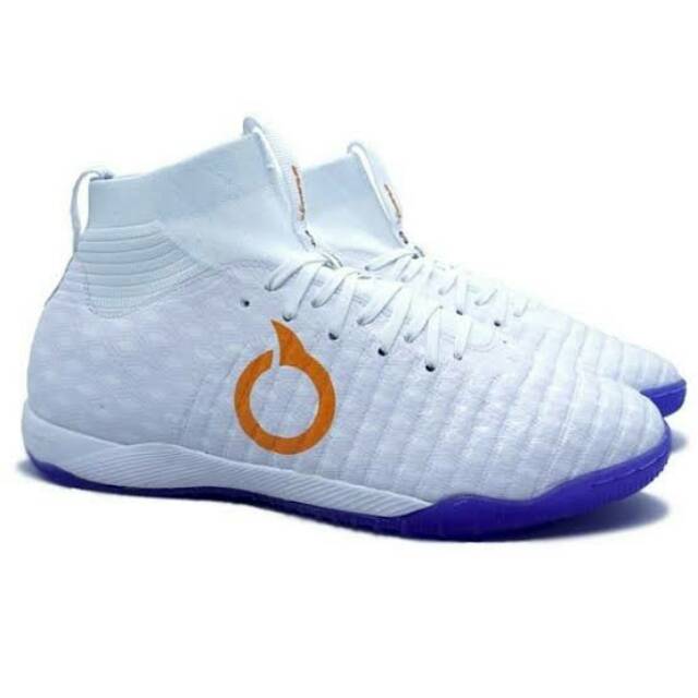 Sepatu Futsal Ortuseight Catalyst Mystique IN SE (White/Sky Blue)