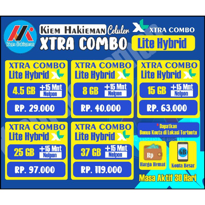 Xtra Combo Lite Hybrid