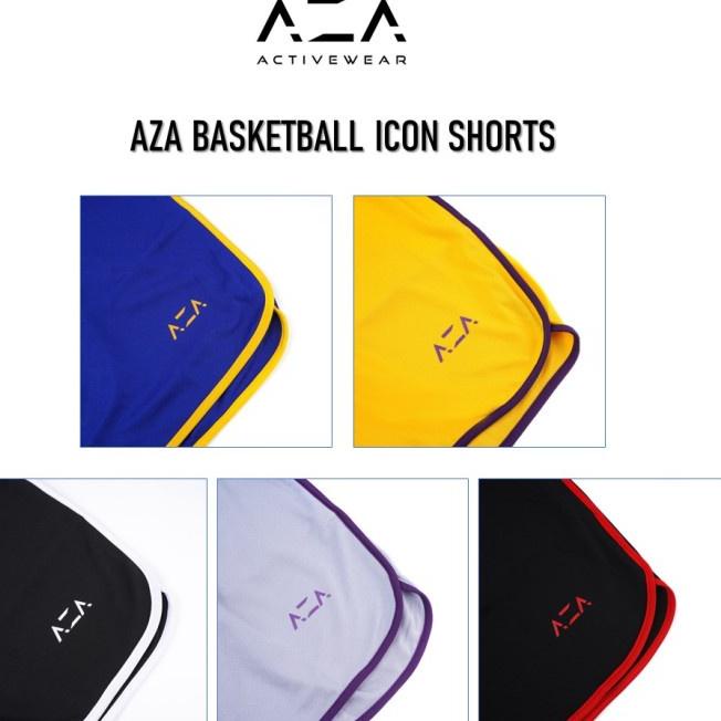 Serbuuuu.. AZA Basketball Icon Shorts (Celana Basket Polos)