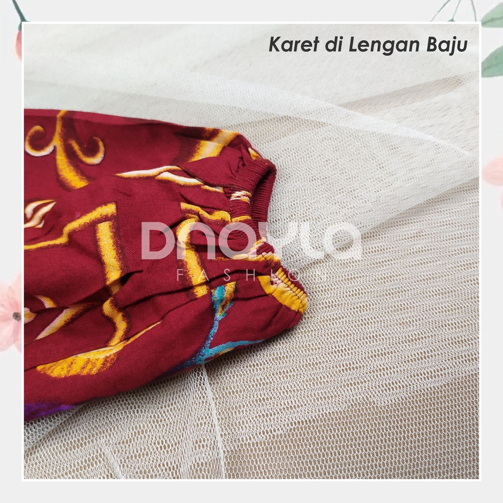 One Set Rempel Resleting Tali Serut / Setelan Celana Panjang / Setelan Baju Wanita Motif Bunga