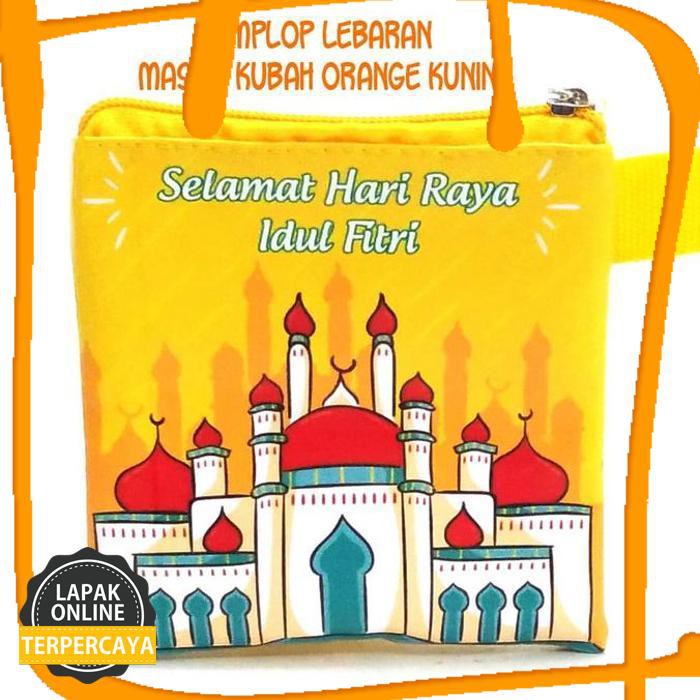 

Jual Amplop Lebaran Masjid Kubah Orange Kuning Suvenir Hari Raya Idul Fitri Barang Original