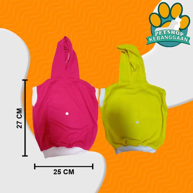 Baju Kaos Hodie Kucing Anjing Polos