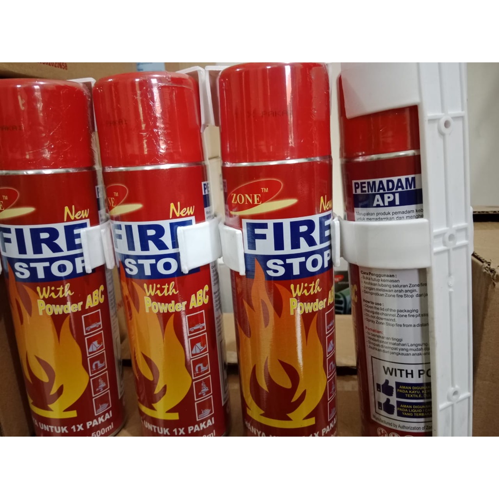 Alat Pemadam Api Ringan Portable ZONE Fire Stop APAR Kebakaran 500 ml