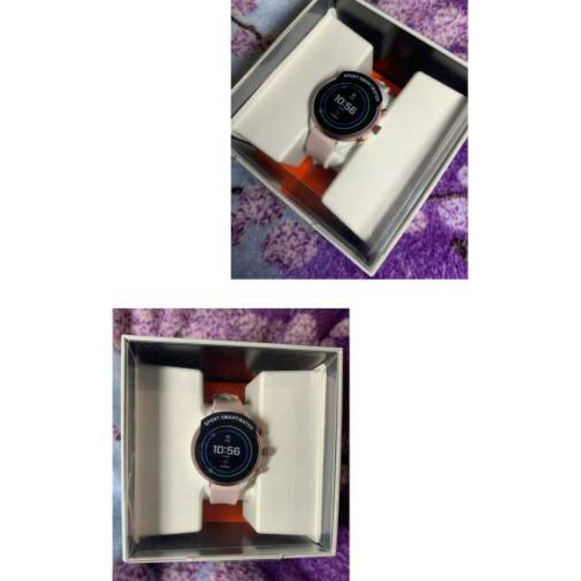 Fossil SMARTWATCH SILICONE FTW6022 pink Blush