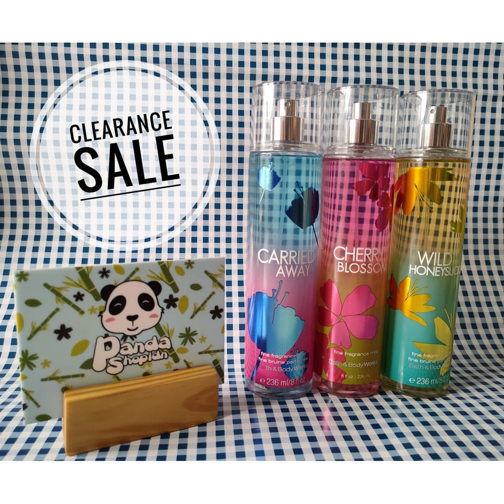 BBW FRAGRANCE MIST CLEARANCE SALE