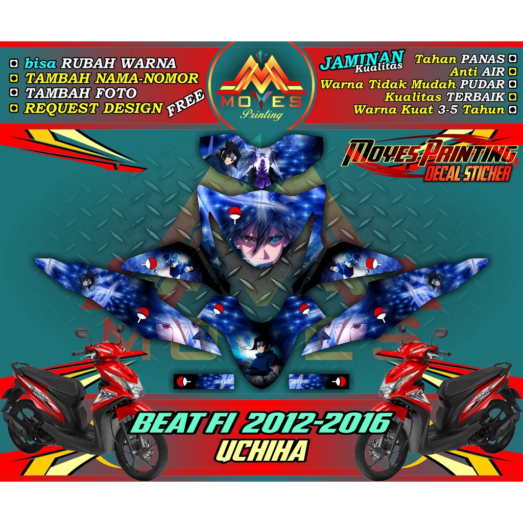 STIKER DECDAL BEAT FI FULL BODY 2012 - 2016 FULL BODY